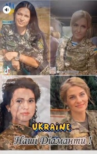 a group of women in military uniforms are posing for a photo